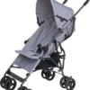 Cabino Buggy Plooibuggy Lichtgewicht Multi Standen Comfortabele Rugleuning & Tot 22 Kg Stone Grey