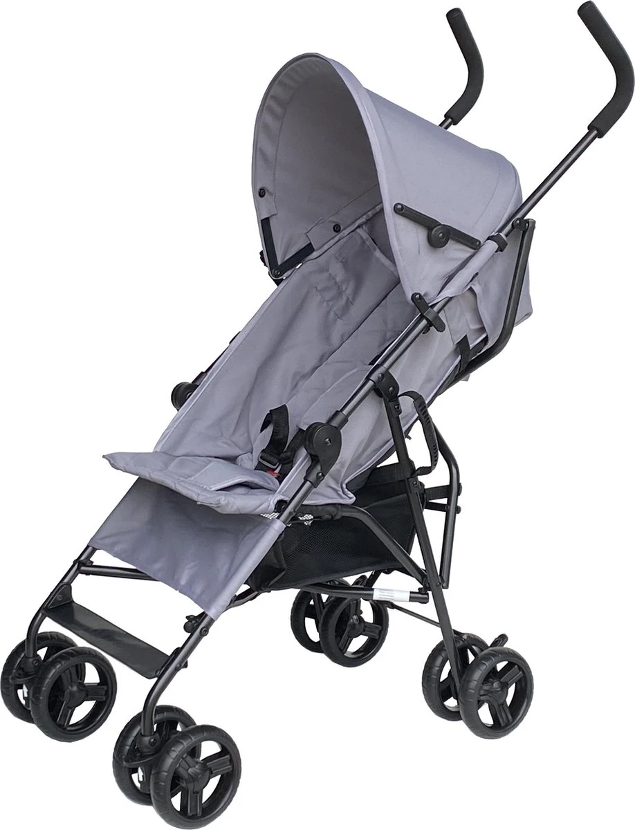Cabino Buggy Plooibuggy Lichtgewicht Multi Standen Comfortabele Rugleuning & Tot 22 Kg Stone Grey 1 Cabino Buggy Plooibuggy Lichtgewicht Multi Standen Comfortabele Rugleuning & Tot 22 Kg Stone Grey