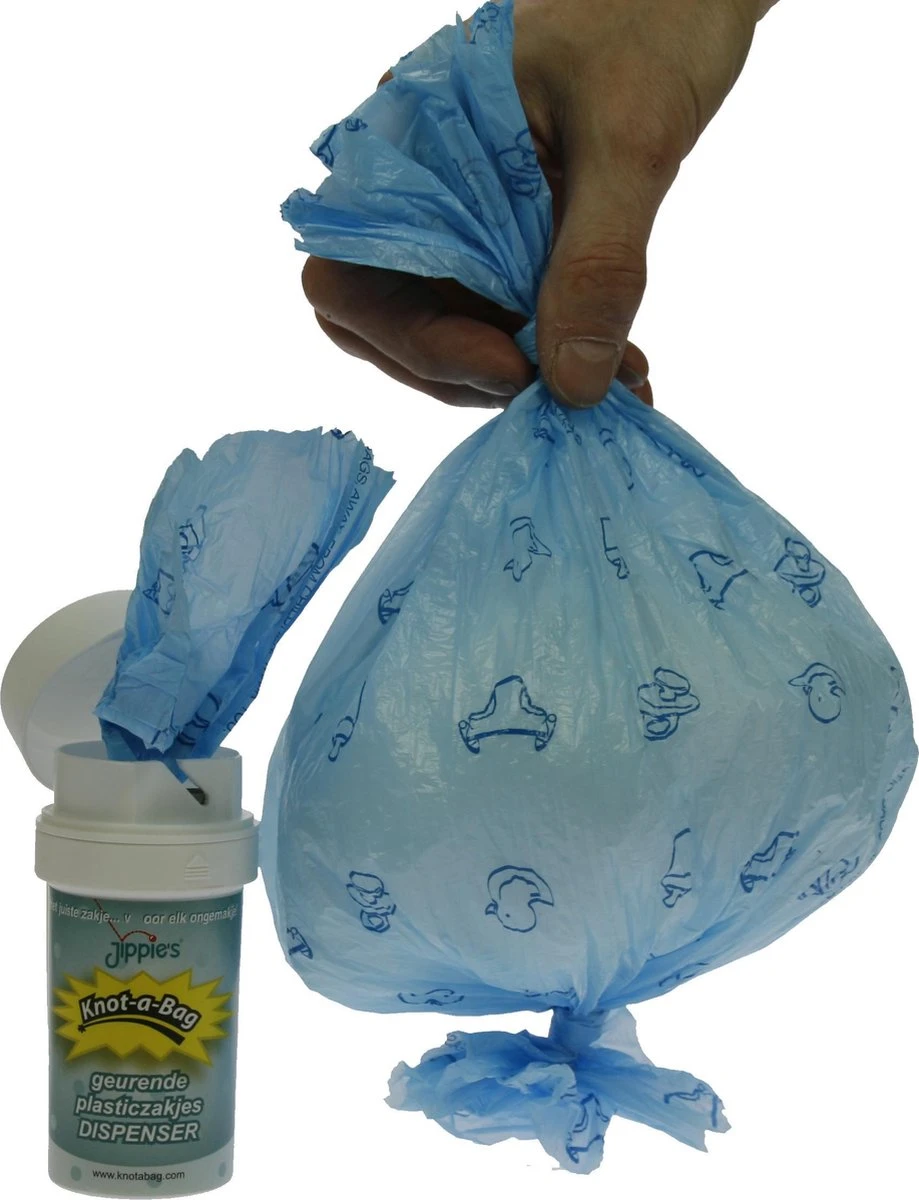 Jippie's Wegwerp Luierzakje (dispenser + Navulling) - Transparant 8 Jippie's Wegwerp Luierzakje (dispenser + Navulling) - Transparant - Afbeelding 8