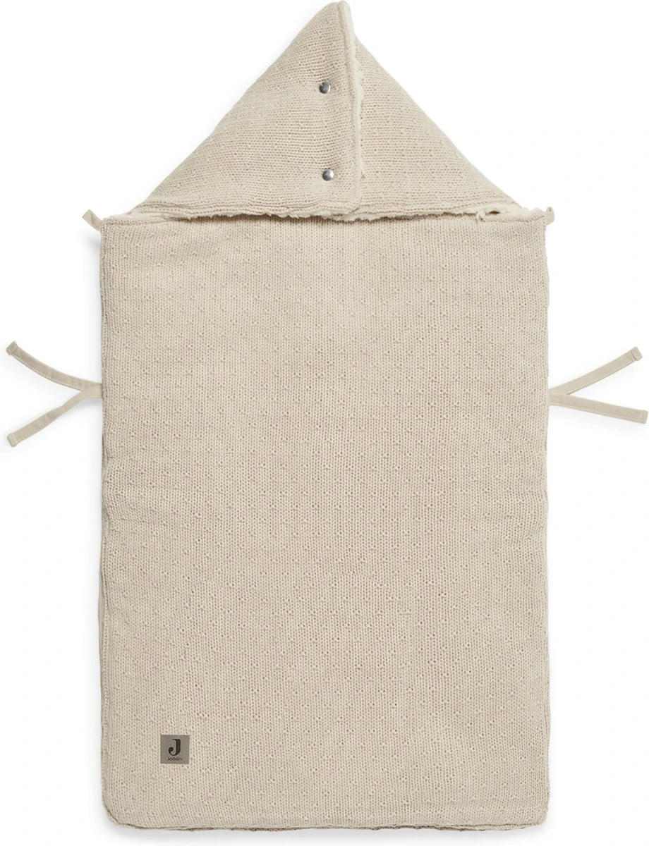 Jollein Voetenzak Voor Autostoel & Kinderwagen - Bliss Knit - Nougat 16 Jollein Voetenzak Voor Autostoel & Kinderwagen - Bliss Knit - Nougat - Afbeelding 16