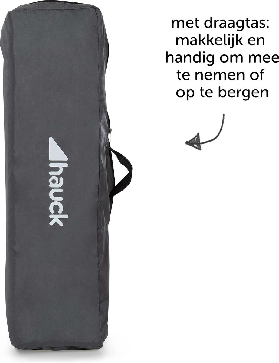 Hauck Dream N Play Plus Campingbedje Set - Met Matras En Muggennet - Grijs 9 Hauck Dream N Play Plus Campingbedje Set - Met Matras En Muggennet - Grijs - Afbeelding 9