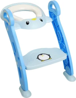 Buxibo Kinder WC Met Opstapje - WC Bril Kind - Kinderzitting WC - Toilet Verkleiner - Toilettrainer - Blauw -Babyproducten Winkel 930x1200 1