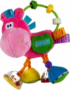 Playgro Clip Clop Rammelaar - Roze - Activiteitenspeeltje - Kraamkado -Babyproducten Winkel 931x1200 6