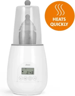 Alecto BW-700 - Snelle Digitale Flessenwarmer 500W Voor Opwarmen, Steriliseren En Ontdooien - Inclusief Stoomkap - Bediening Via Display - Wit -Babyproducten Winkel 933x1200 11
