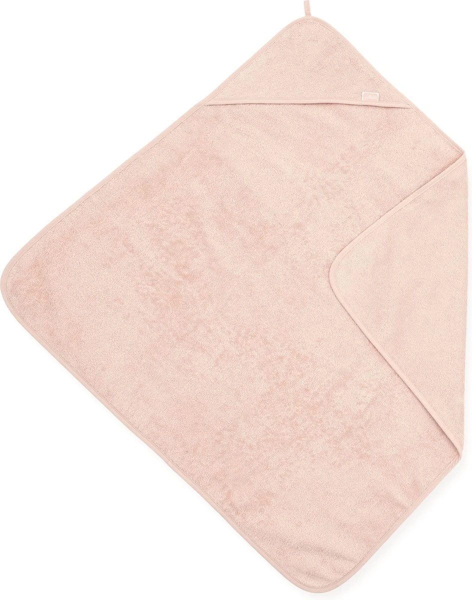 Jollein Badcape Badstof 75x75cm - Pale Pink 7 Jollein Badcape Badstof 75x75cm - Pale Pink - Afbeelding 7