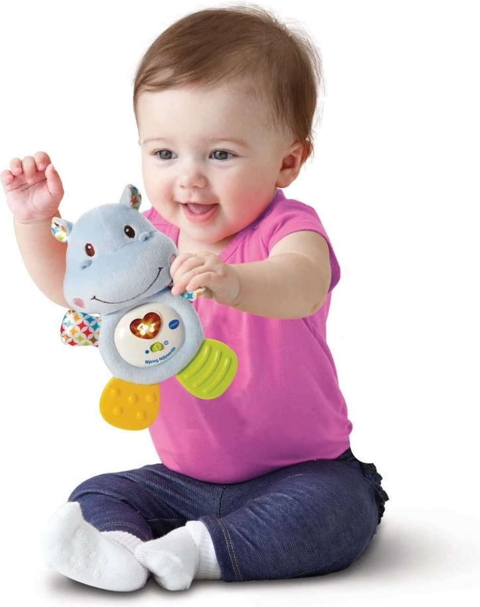VTech Baby Bijtring Nijlpaardje - Educatief Babyspeelgoed - 0 Tot 24 Maanden 4 VTech Baby Bijtring Nijlpaardje - Educatief Babyspeelgoed - 0 Tot 24 Maanden - Afbeelding 4