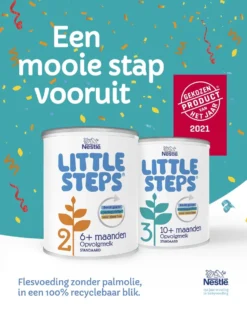 Little Steps Standaard 2 Flesvoeding - Vanaf 6 Maanden - 2 X 800 Gram 18 Little Steps Standaard 2 Flesvoeding - Vanaf 6 Maanden - 2 X 800 Gram -Babyproducten Winkel 954x1200 3