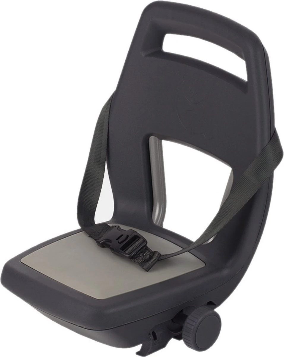 Qibbel 6+ Junior Fietsstoeltje Achter - Antraciet 10 Qibbel 6+ Junior Fietsstoeltje Achter - Antraciet - Afbeelding 10