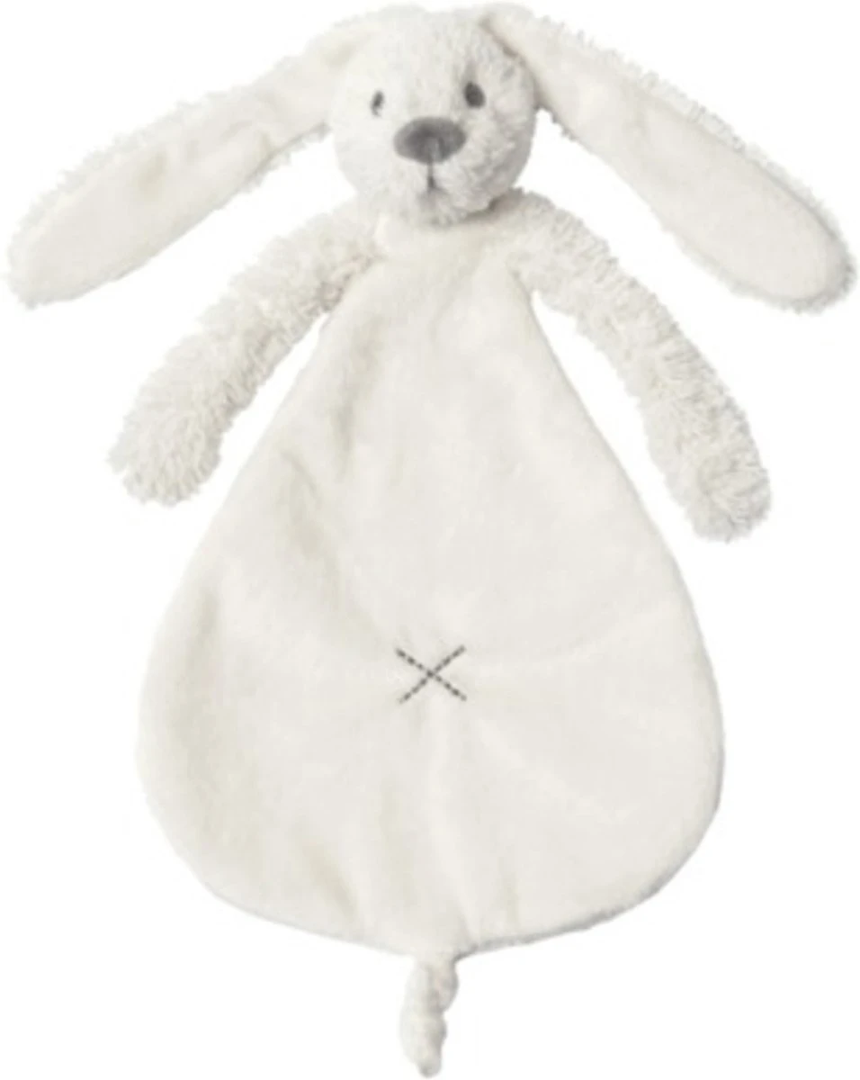Happy Horse Konijn Richie Knuffeldoekje - Wit - Baby Cadeau 2 Happy Horse Konijn Richie Knuffeldoekje - Wit - Baby Cadeau - Afbeelding 2