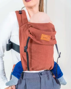 ByKay - Draagzak - Click Carrier Classic - Linnen Rusty Brown -Babyproducten Winkel 960x1200 17