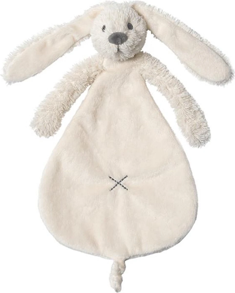 Happy Horse Konijn Richie Knuffeldoekje - Wit - Baby Cadeau 1 Happy Horse Konijn Richie Knuffeldoekje - Wit - Baby Cadeau