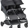 Joovy Kooper X2 Dubbele Buggy - Antraciet - Duo Buggy