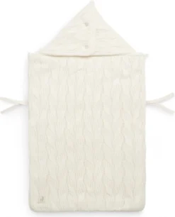 Jollein Voetenzak Voor Autostoel & Kinderwagen - Spring Knit - Ivory -Babyproducten Winkel 970x1200 4