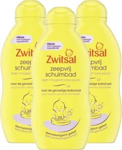 Zwitsal - Zeepvrij Schuimbad - 3 X 200 Ml