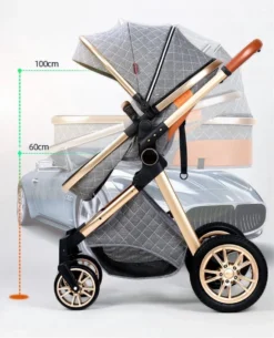 Merkloos Kinderwagen 3-in-1 – Luxe Kinderwagen - Buggy – Wandelwagen - Multifunctioneel – Opklapbaar – Incl. Autostoel – Zwart 8 Merkloos Kinderwagen 3-in-1 – Luxe Kinderwagen - Buggy – Wandelwagen - Multifunctioneel – Opklapbaar – Incl. Autostoel – Zwart -Babyproducten Winkel 971x1200 8