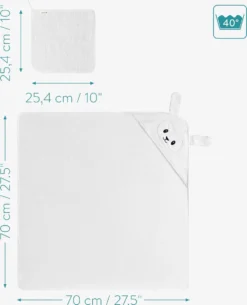 Navaris Badcape Met Capuchon Voor Baby - Set Met Badcape En Washandje - 100% Bamboe - Voor Baby's Van 0-12 Maanden - Oeko-tex Gecertificeerd - Schaap 11 Navaris Badcape Met Capuchon Voor Baby - Set Met Badcape En Washandje - 100% Bamboe - Voor Baby's Van 0-12 Maanden - Oeko-tex Gecertificeerd - Schaap -Babyproducten Winkel 972x1200 2