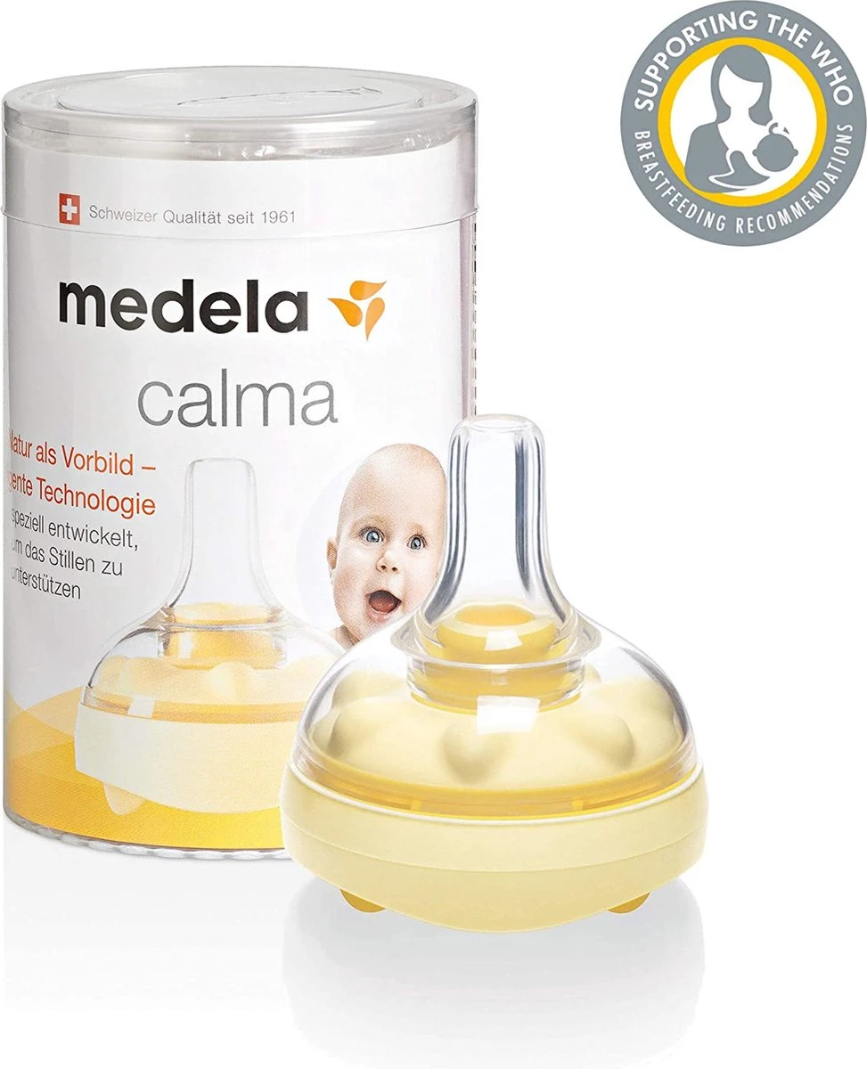 Merkloos Medela Calma BPA-vrije Speen - Voor De Hele Borstvoedingsperiode - Ontworpen Om Het Natuurlijke Voedingsgedrag Van De Baby Te Ondersteunen Merk: Medela 1 Merkloos Medela Calma BPA-vrije Speen - Voor De Hele Borstvoedingsperiode - Ontworpen Om Het Natuurlijke Voedingsgedrag Van De Baby Te Ondersteunen Merk: Medela