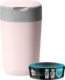 Tommee Tippee Twist & Click Tub Pink 30 Tommee Tippee Twist & Click Tub Pink -Babyproducten Winkel 973x1200 2