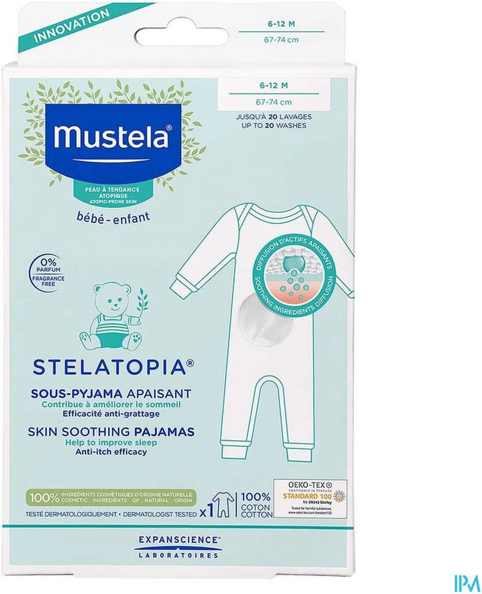 Mustela Bébé Stelatopia Sous-Pyjama Apaisant Accessoire 6-12 Maanden 1Stuks 5 Mustela Bébé Stelatopia Sous-Pyjama Apaisant Accessoire 6-12 Maanden 1Stuks - Afbeelding 5
