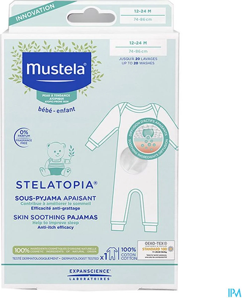 Mustela Bébé Stelatopia Sous-Pyjama Apaisant Accessoire 6-12 Maanden 1Stuks 2 Mustela Bébé Stelatopia Sous-Pyjama Apaisant Accessoire 6-12 Maanden 1Stuks - Afbeelding 2