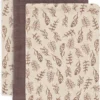 Jollein Baby Hydrofiel Washandje Meadow - Chestnut - 3 Stuks