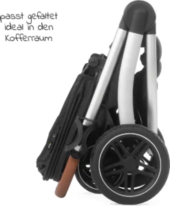 Hauck UpTown Buggy - Met één Hand Opvouwbaar - Zwart -Babyproducten Winkel 989x1200 2