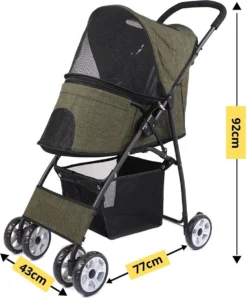 Merkloos Homezie Hondenbuggy | Huisdieren Tot 15 Kg | 4-wieler | Hondenbuggy Inklapbare | Katten Buggy | Buggy | Huisdieren Buggy 11 Merkloos Homezie Hondenbuggy | Huisdieren Tot 15 Kg | 4-wieler | Hondenbuggy Inklapbare | Katten Buggy | Buggy | Huisdieren Buggy -Babyproducten Winkel 993x1200 4