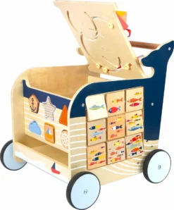 Baby Walvis Loopwagen - Houten Speelgoed Vanaf 1 Jaar -Babyproducten Winkel 993x1200 6