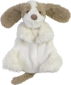 Happy Horse Hond David Knuffeldoekje - Wit/Beige - Baby Cadeau