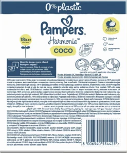 Pampers® Pampers Harmonie Coco - Billendoekjes Met Biologische Kokosolie - 756 Doekjes 23 Pampers® Pampers Harmonie Coco - Billendoekjes Met Biologische Kokosolie - 756 Doekjes -Babyproducten Winkel 996x1200
